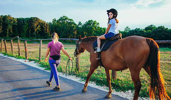 Experiences - horse riding in Bale in Istria